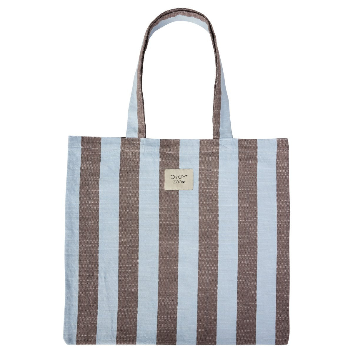 Tragetasche aus recyceltem Polyester mit Streifenmuster – OYOY ZOO, 43x48 cm